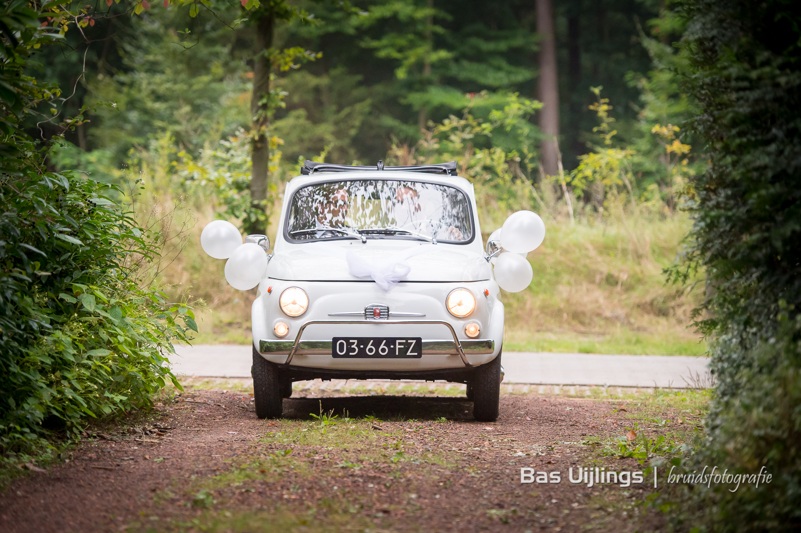 Trouwen In Zeist Fiat 500 trouwauto