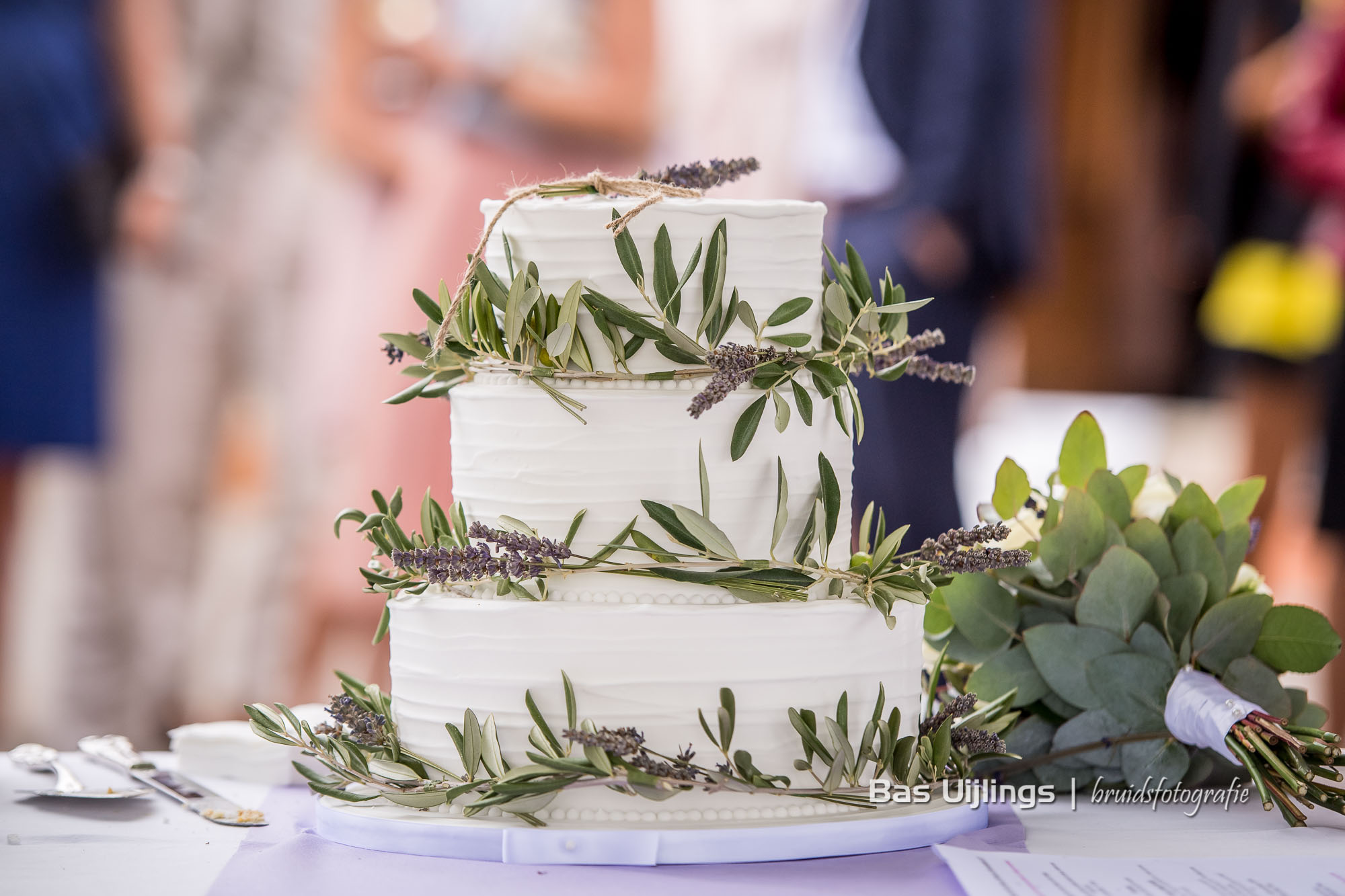 Bruidstaart olijf en lavendel Frankrijk