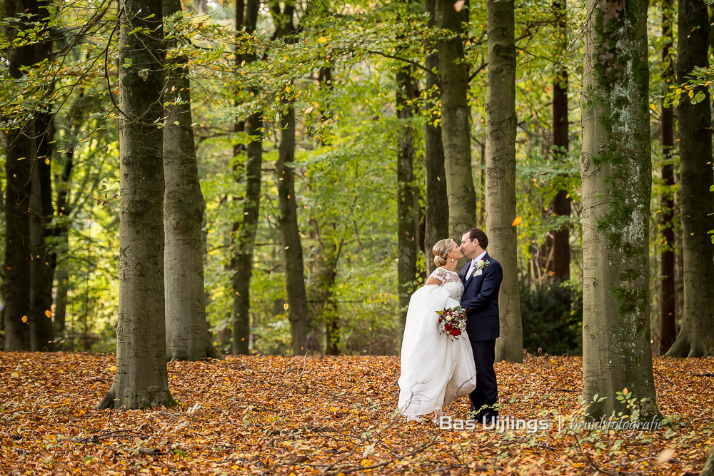 trouwfoto Hooge Vuursche in Baarn