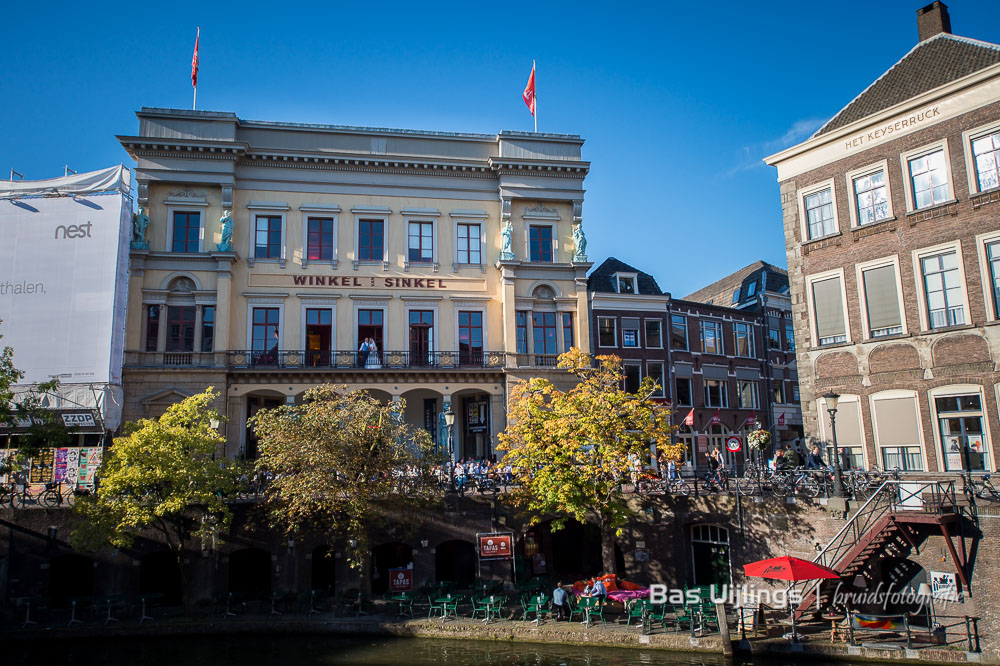 Bruidsfotografie Utrecht in de Winkel van Sinkel