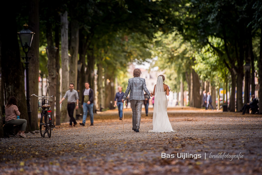 Bruidspaar in Den Haag